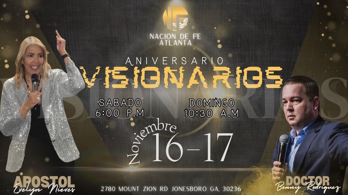 ANIVERSARIO \u201cVISIONARIOS\u201d \ud83d\udd25