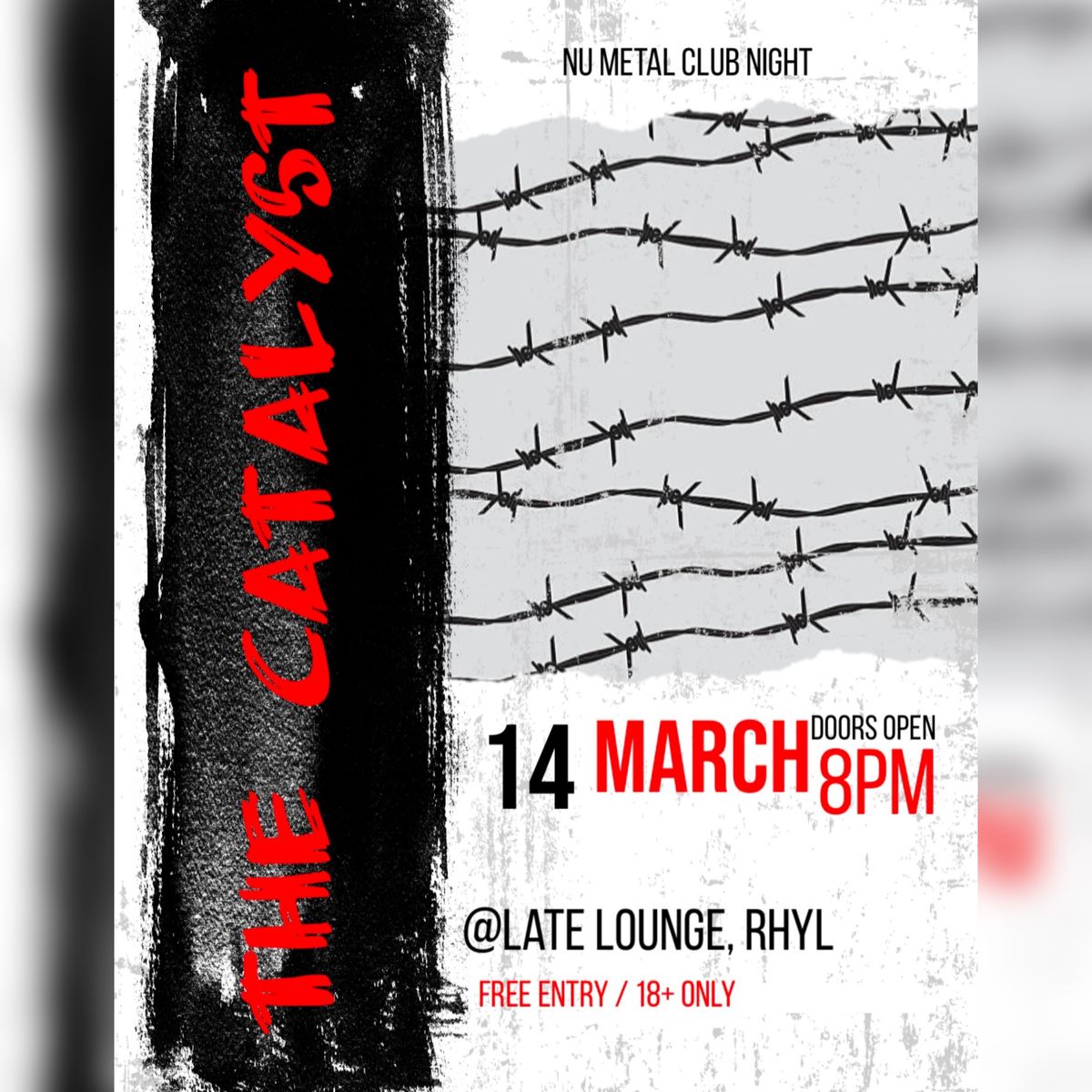 The Catalyst - Nu metal club night