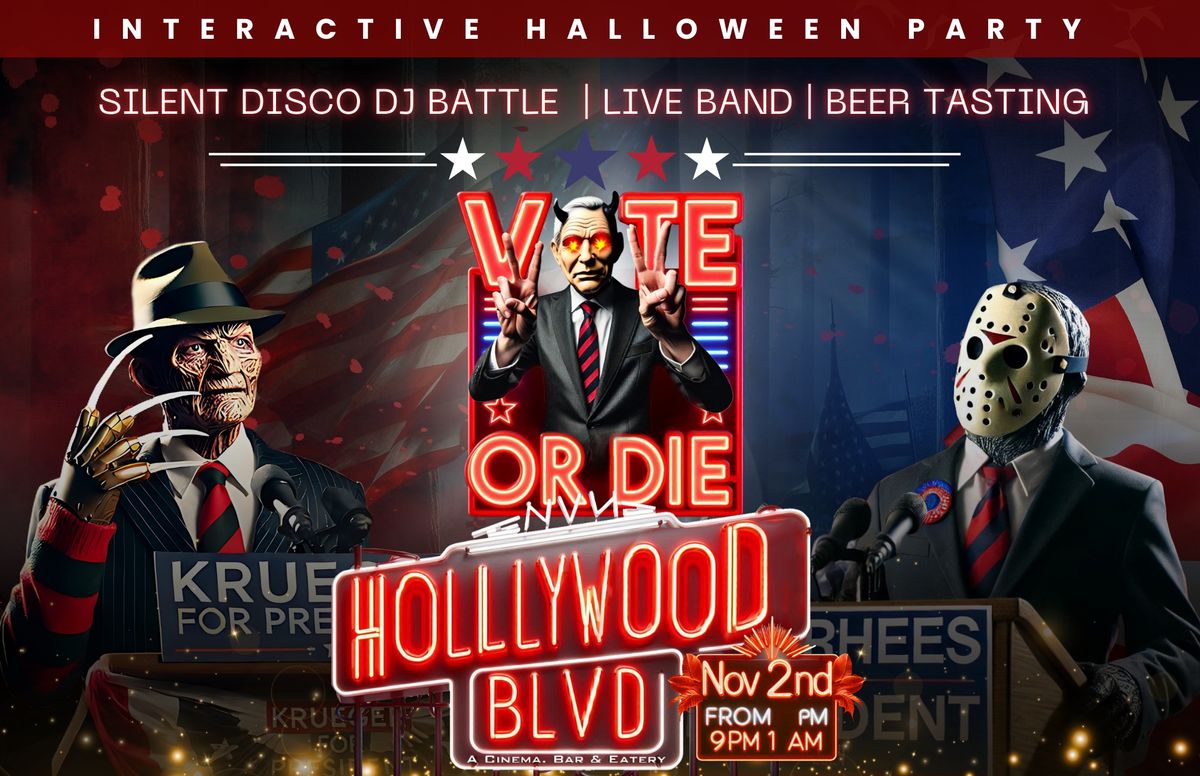 VOTE OR DIE Halloween Pop-Up (INTERACTIVE) 