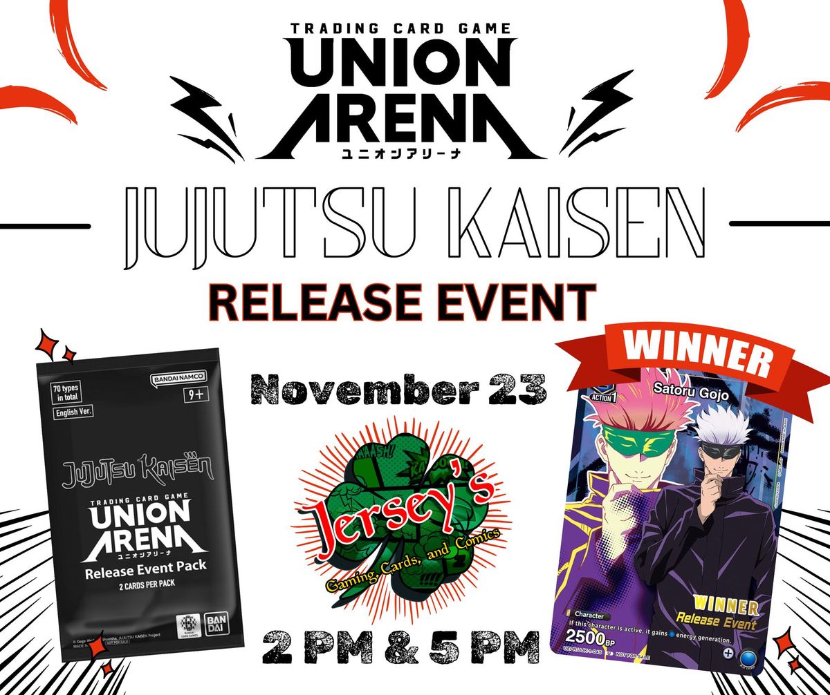 Union Arena TCG: JuJutsu Kaisen RELEASE EVENT