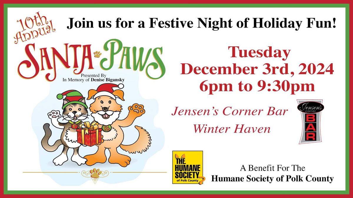 Humane Society's Santa Paws 2024