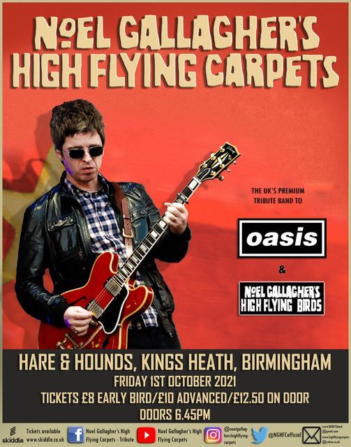 Oasis & NGHFB Tribute Show - Birmingham