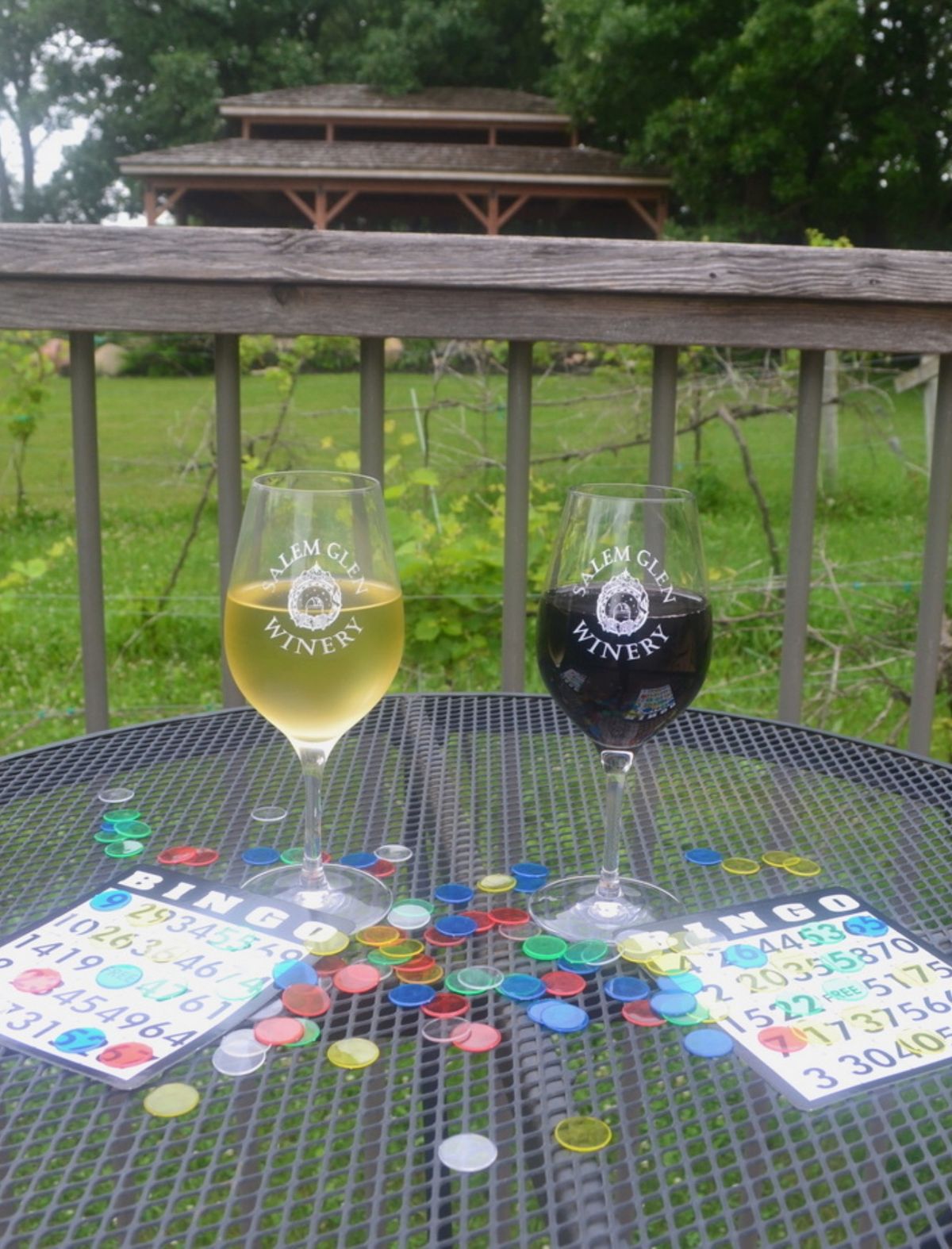Outdoor Wine and Bingo 