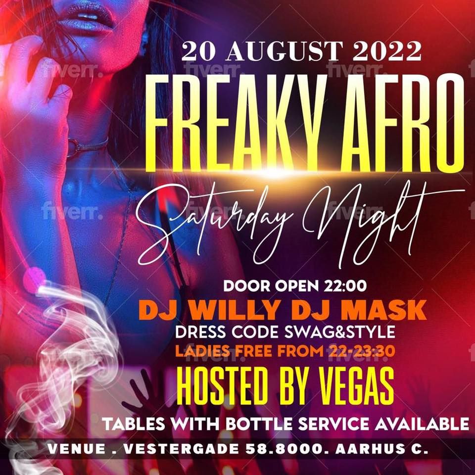 FREAKY AFRO SATURDAY NIGHT
