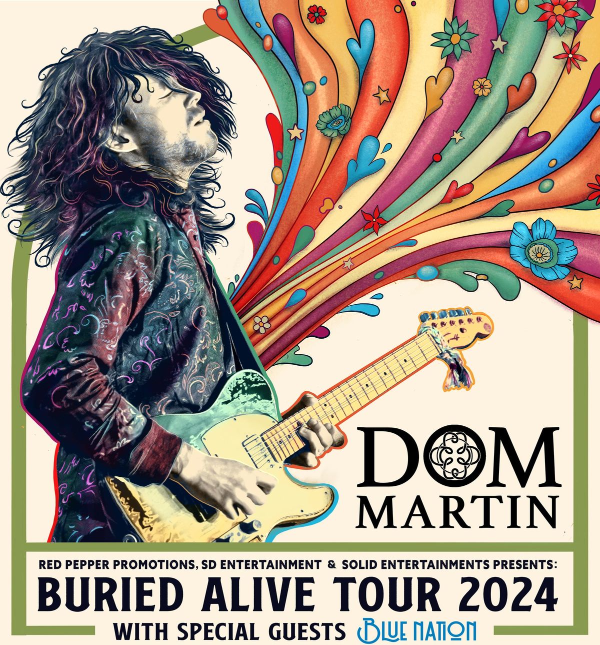 Dom Martin\/Buried Alive Tour 2024\/Special Guests Blue Nation