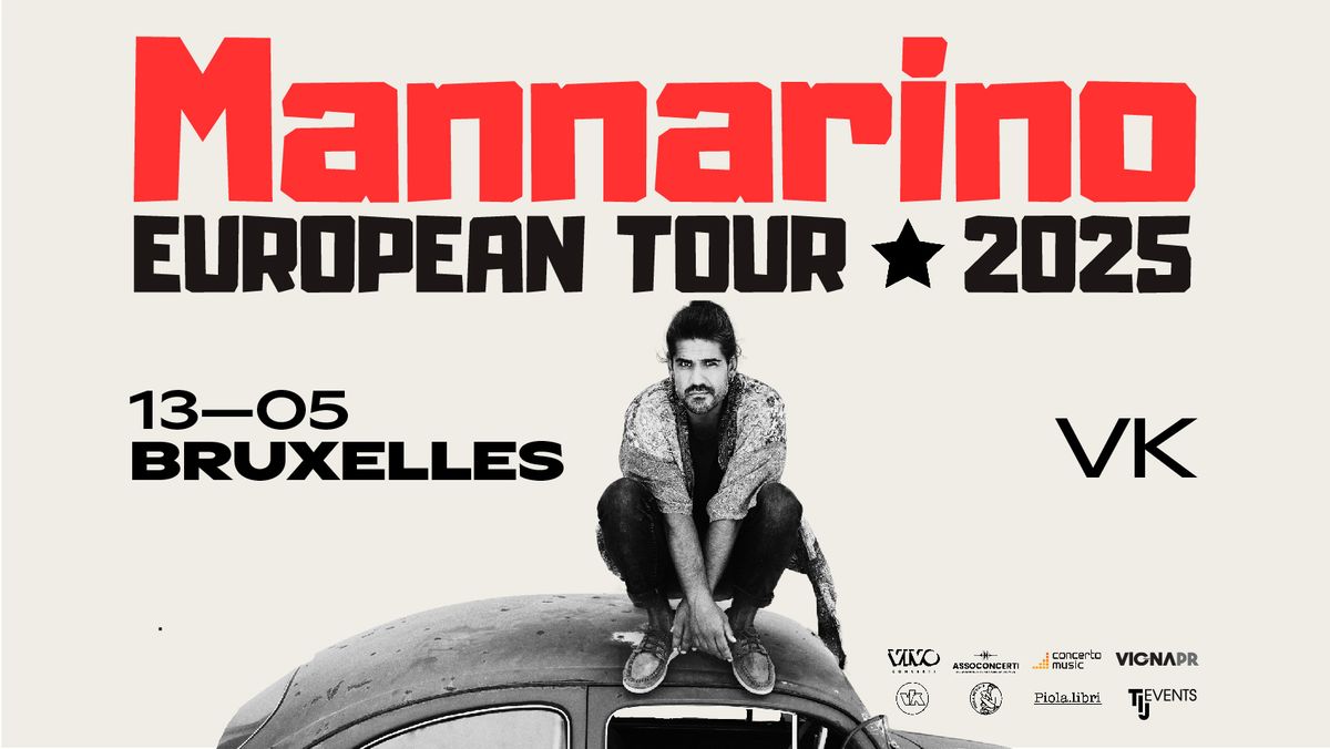 Mannarino - Nomade - European Tour 2025