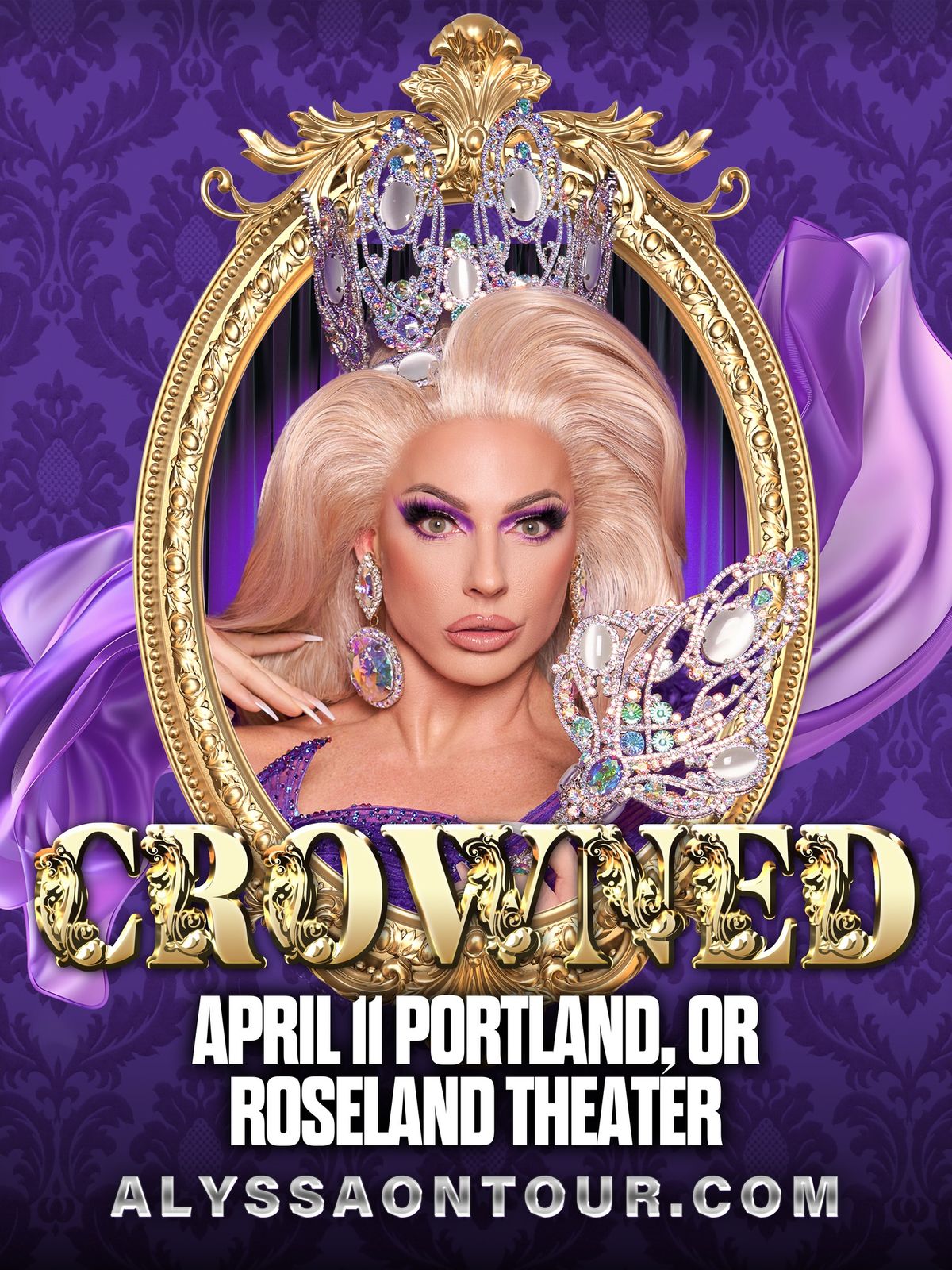 Alyssa Edwards - Crowned - North America Tour 2025 - Roseland Theater - Portland, OR