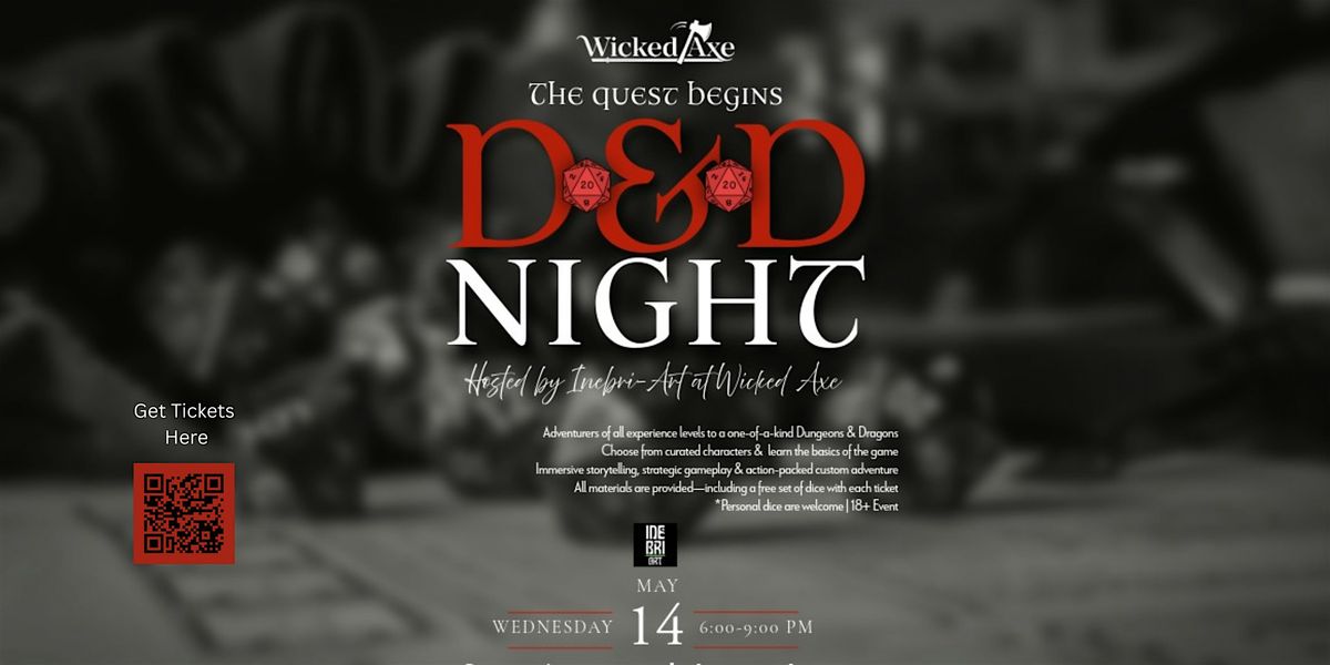 Dungeons & Dragons Night @ Wicked Axe