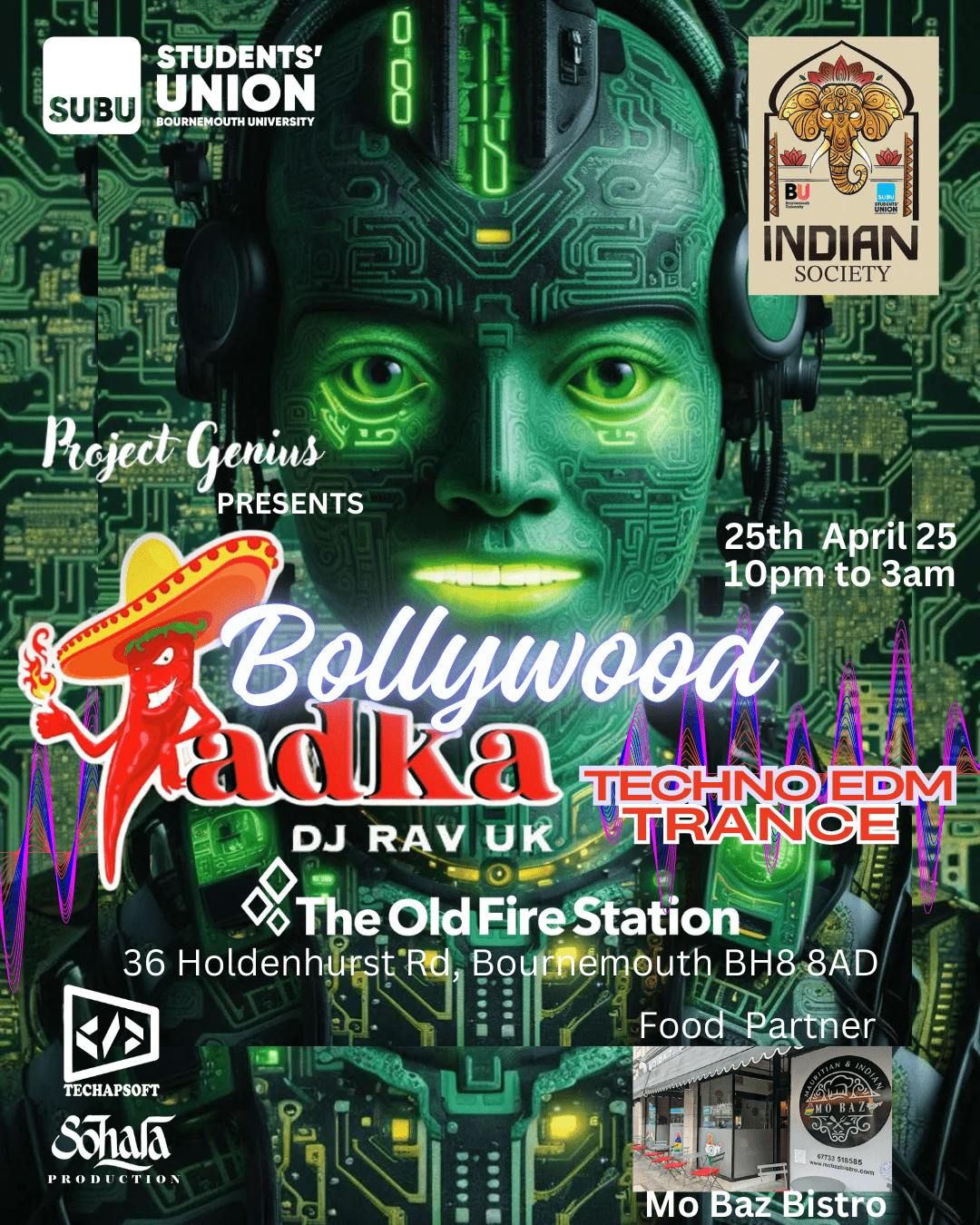 Bollywood Tadka \u2013 A Night of Techno, Trance and EDM!