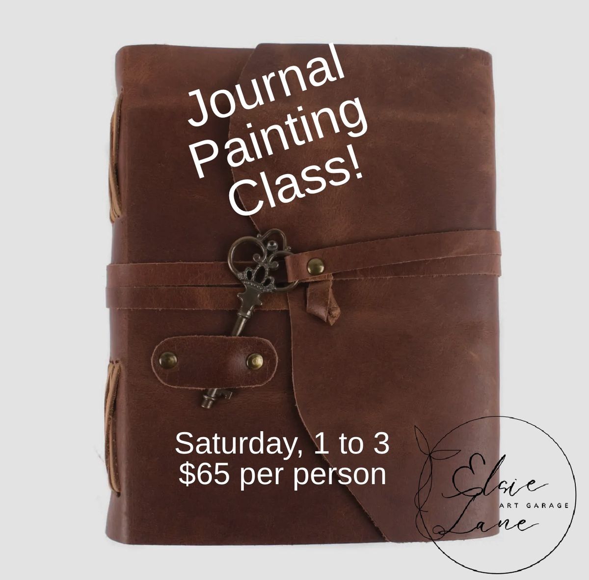 Leather Journal Painting Workshop 