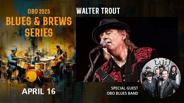 Walter Trout with special guest The OBO Blues Band