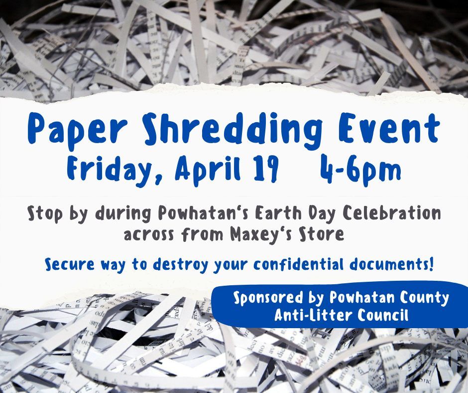 Paper Shredding Event