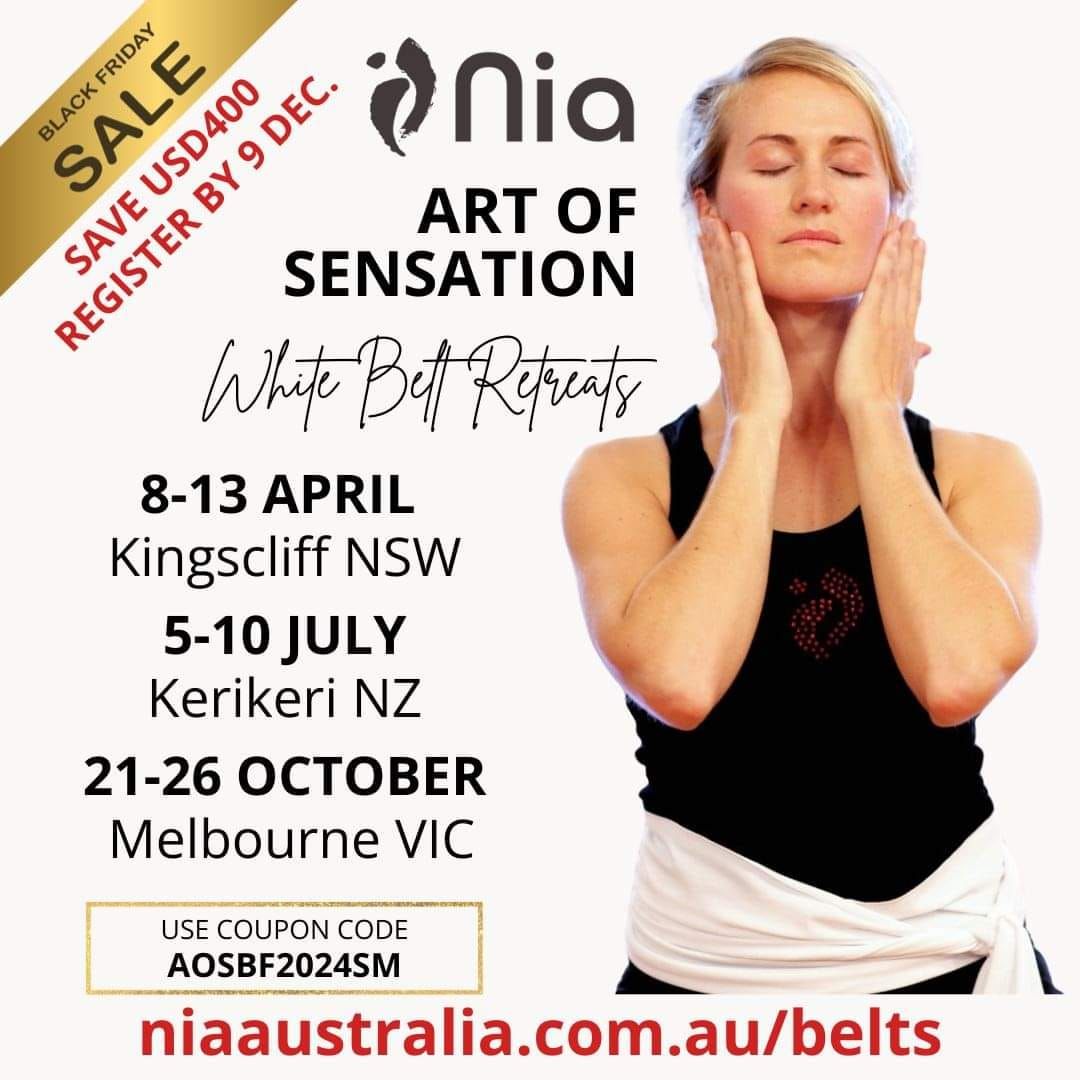 Nia Art of Sensation Training Retreat (White Belt)