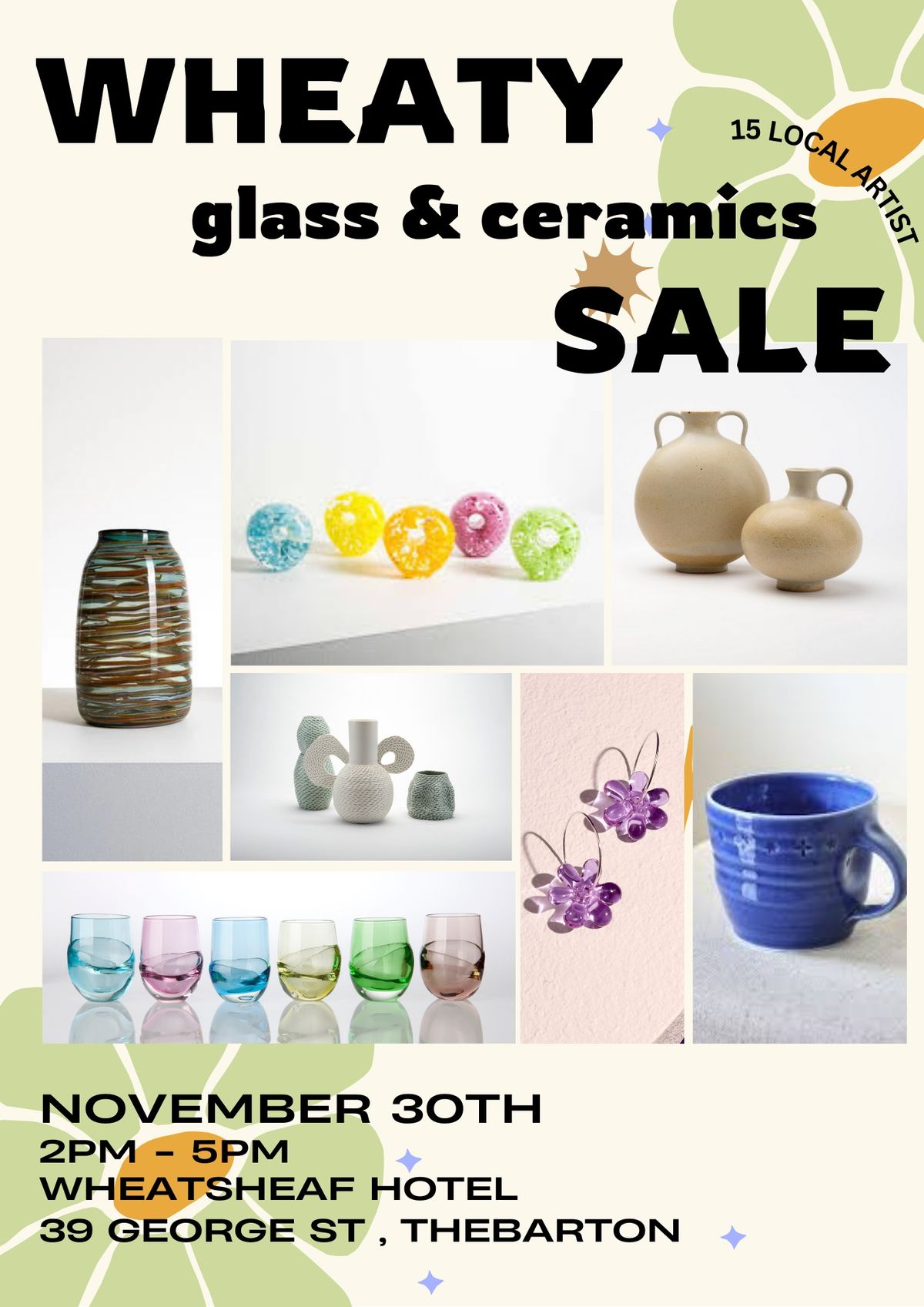 Wheatsheaf Ceramics and Glass Sale 2024