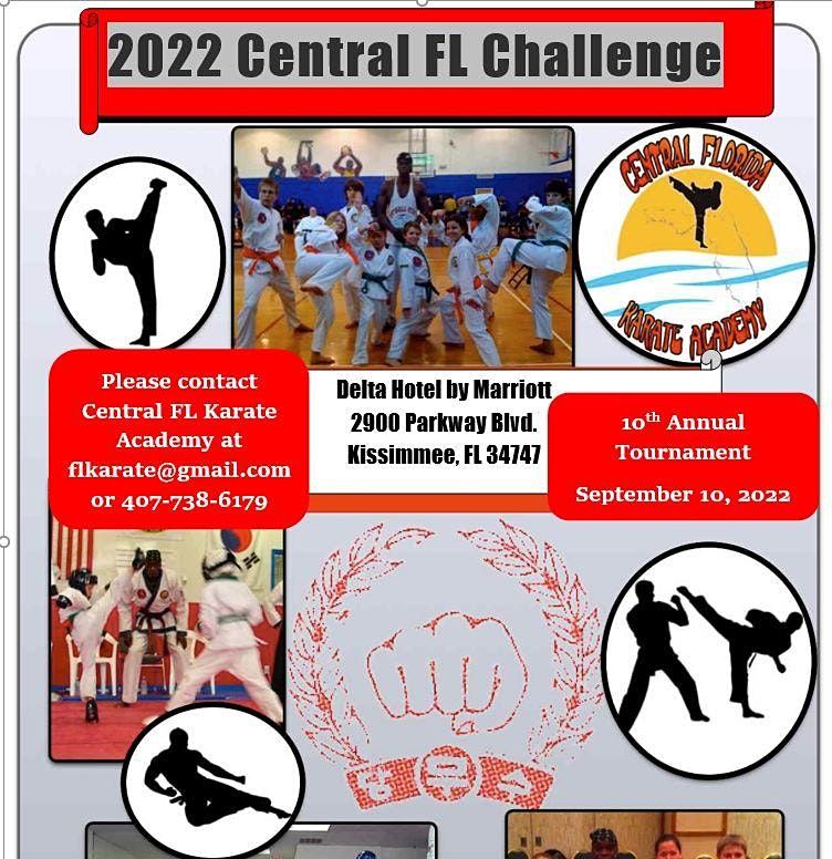 2022 Central FL Open Karate Tournament- 10th Anniversary