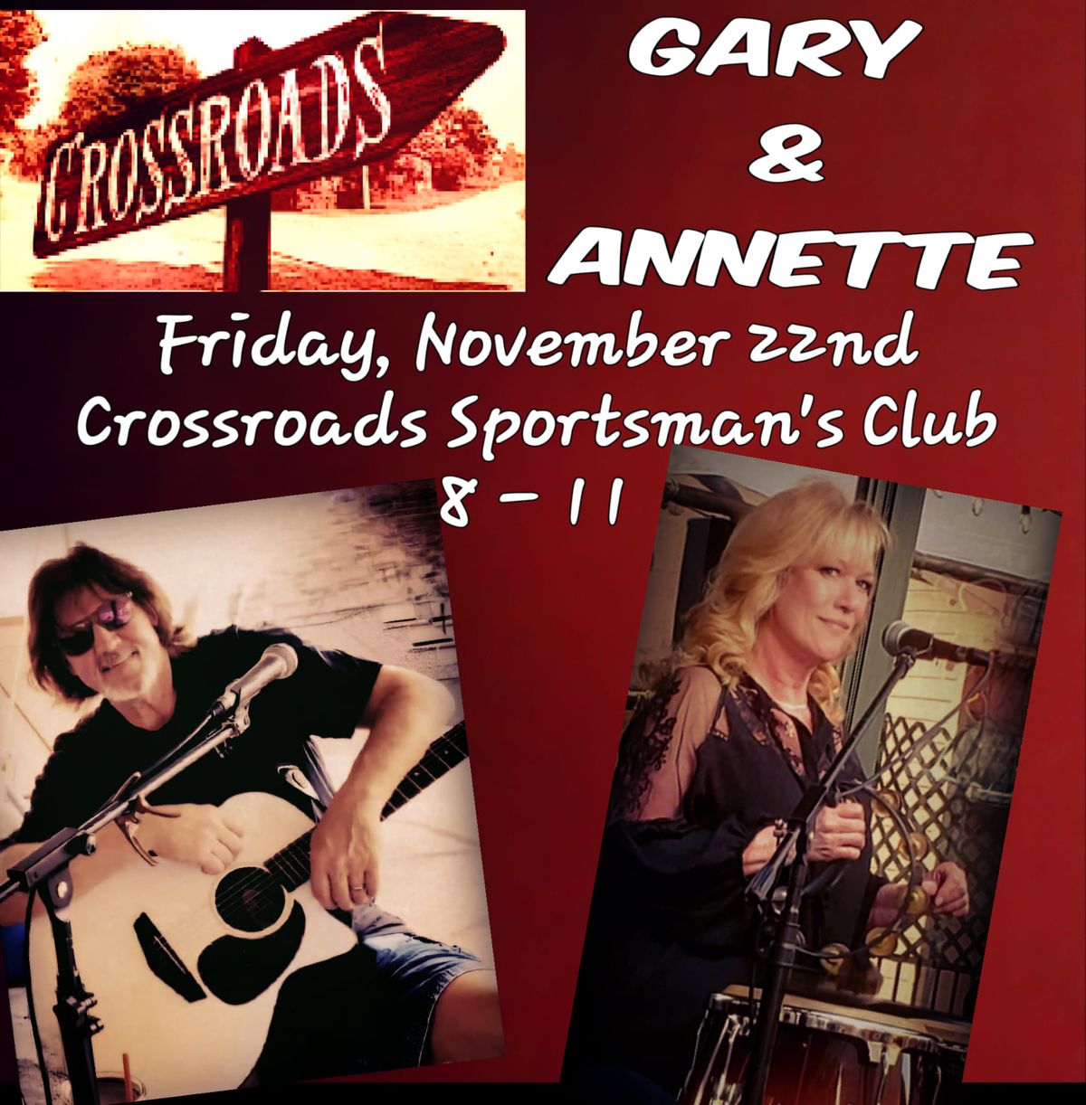 Gary & Annette @The Crossroads 