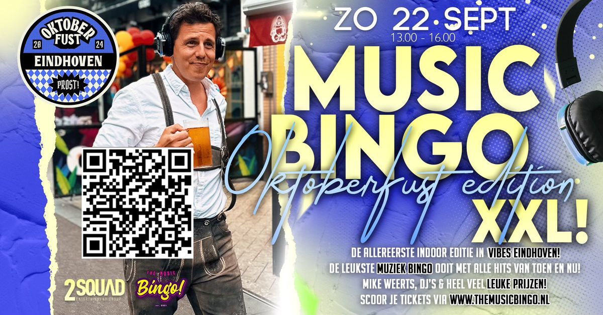 The Music Bingo XXL Oktoberfust edition - Vibes Eindhoven