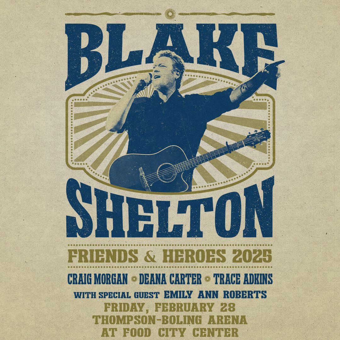 Blake Shelton at Thompson-Boling Arena at Food City Center