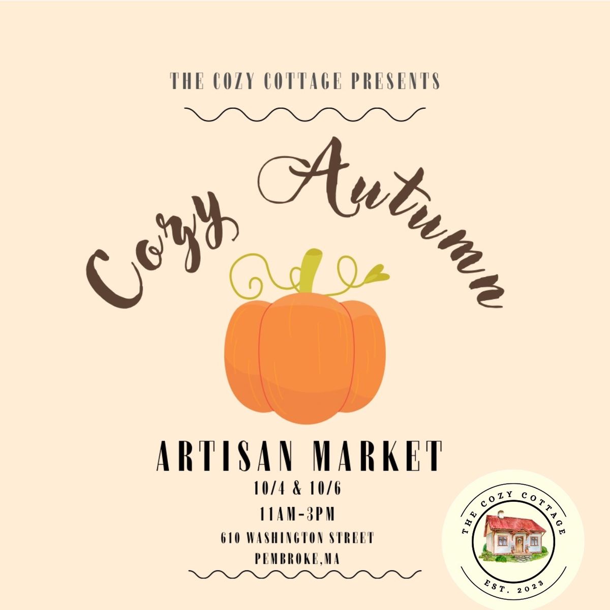 \ud83c\udf42Cozy Autumn Artisan Market at The Cozy Cottage\u2019s Nook \ud83c\udf42