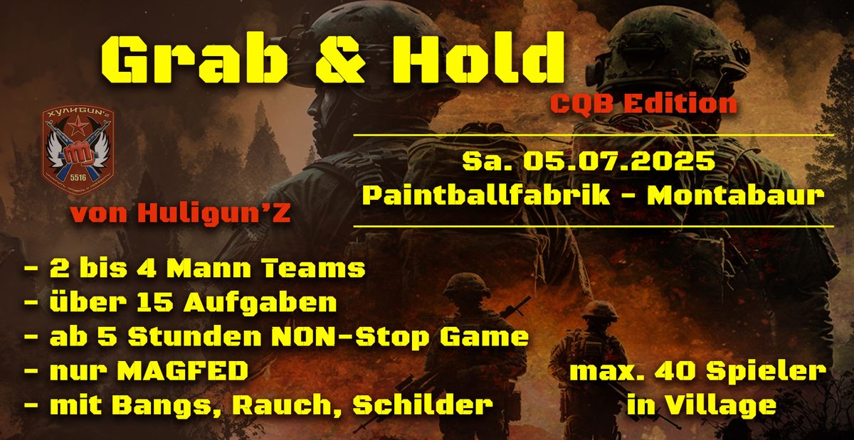 05.07.2025 \u2013 Grab & Hold (CQB Edition) by Huligun\u2019Z