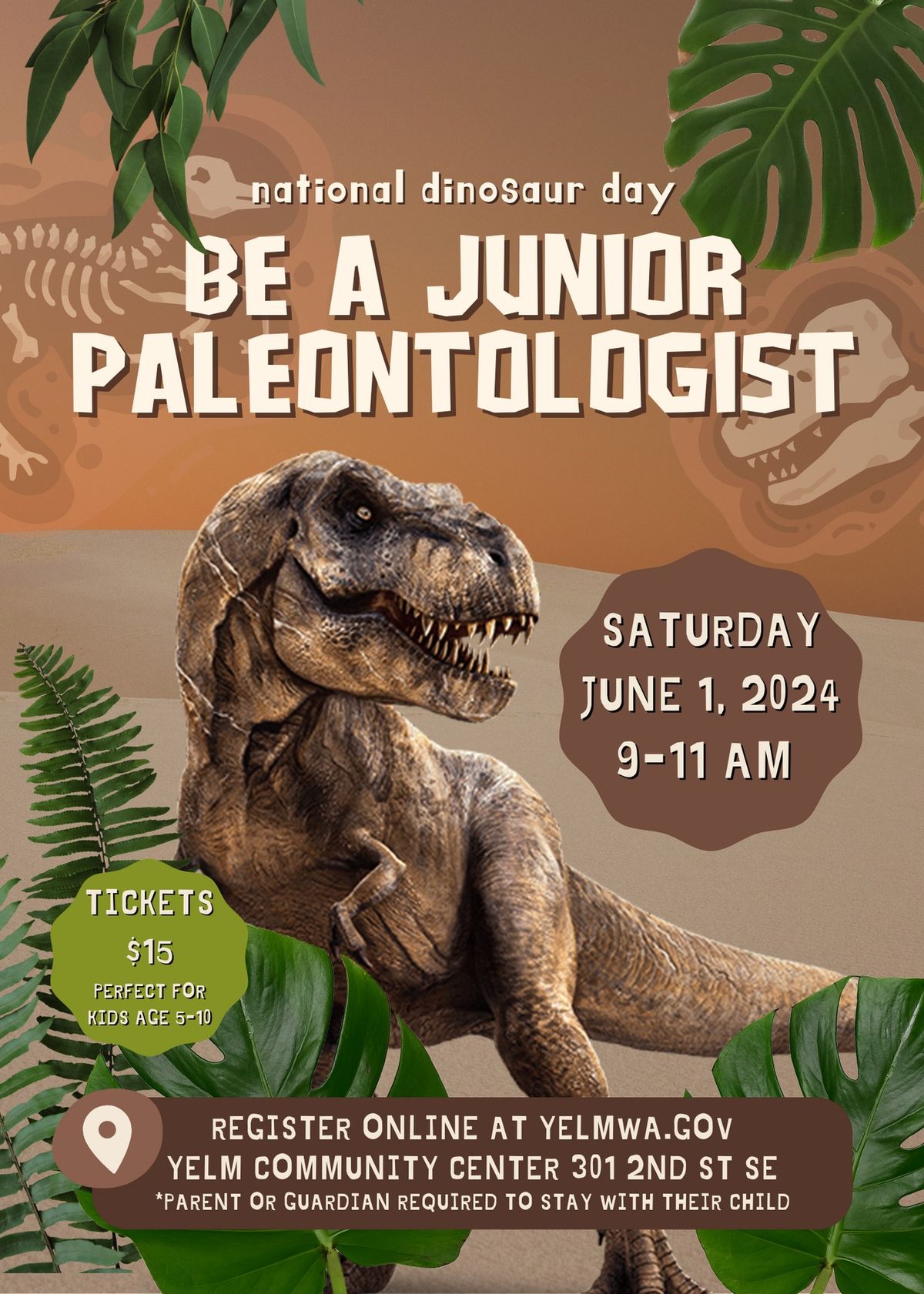 Junior Paleontologist Day