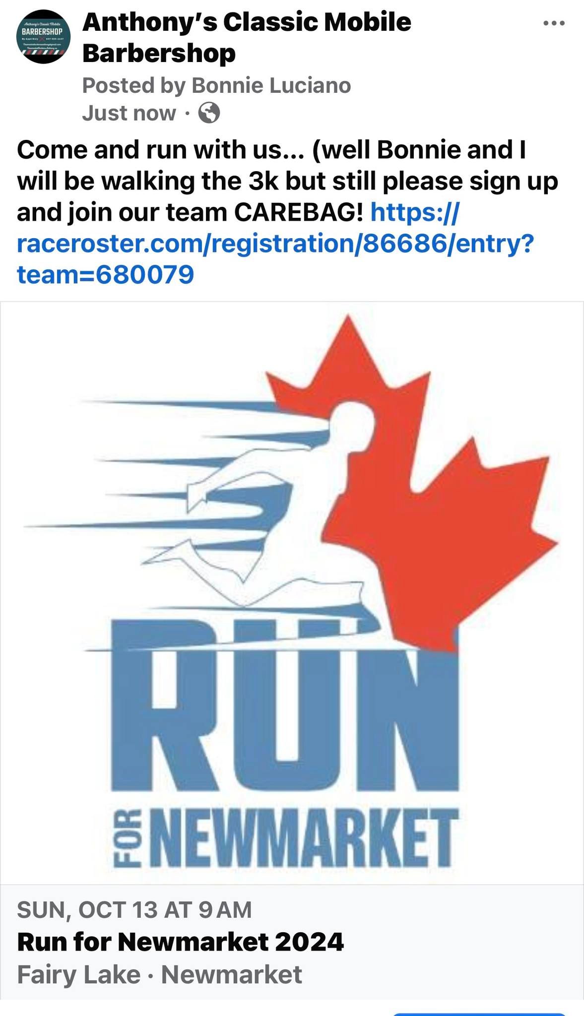 Run for Newmarket 2024