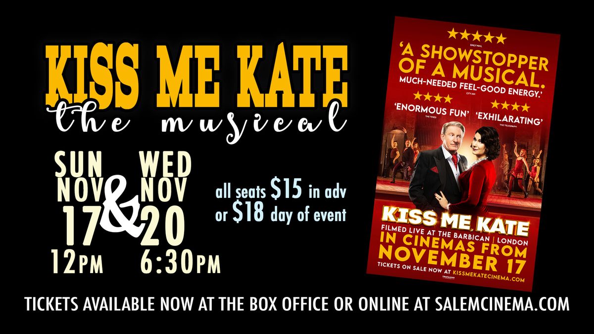 Kiss Me Kate: The Musical