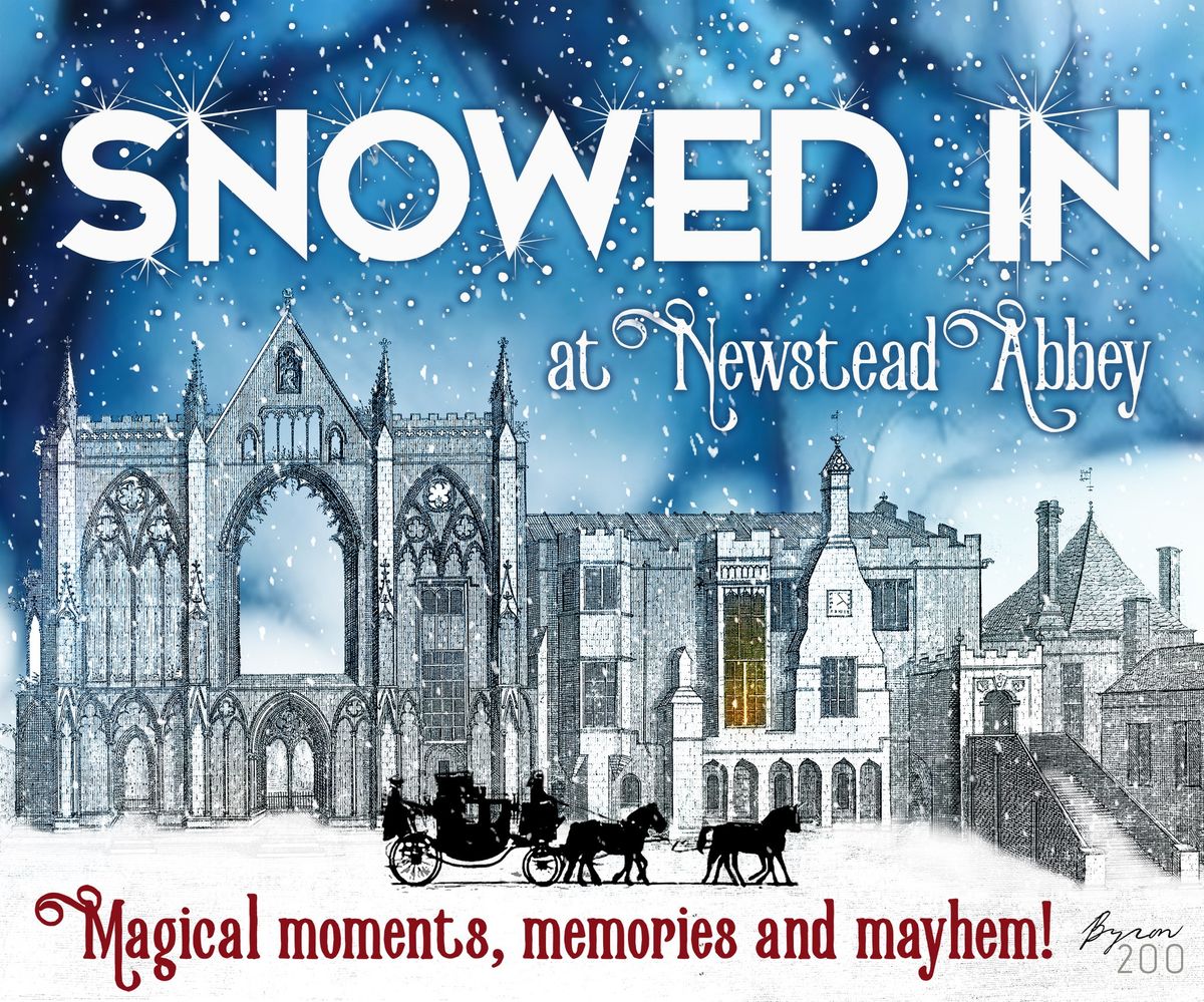 Snowed in at Newstead Abbey