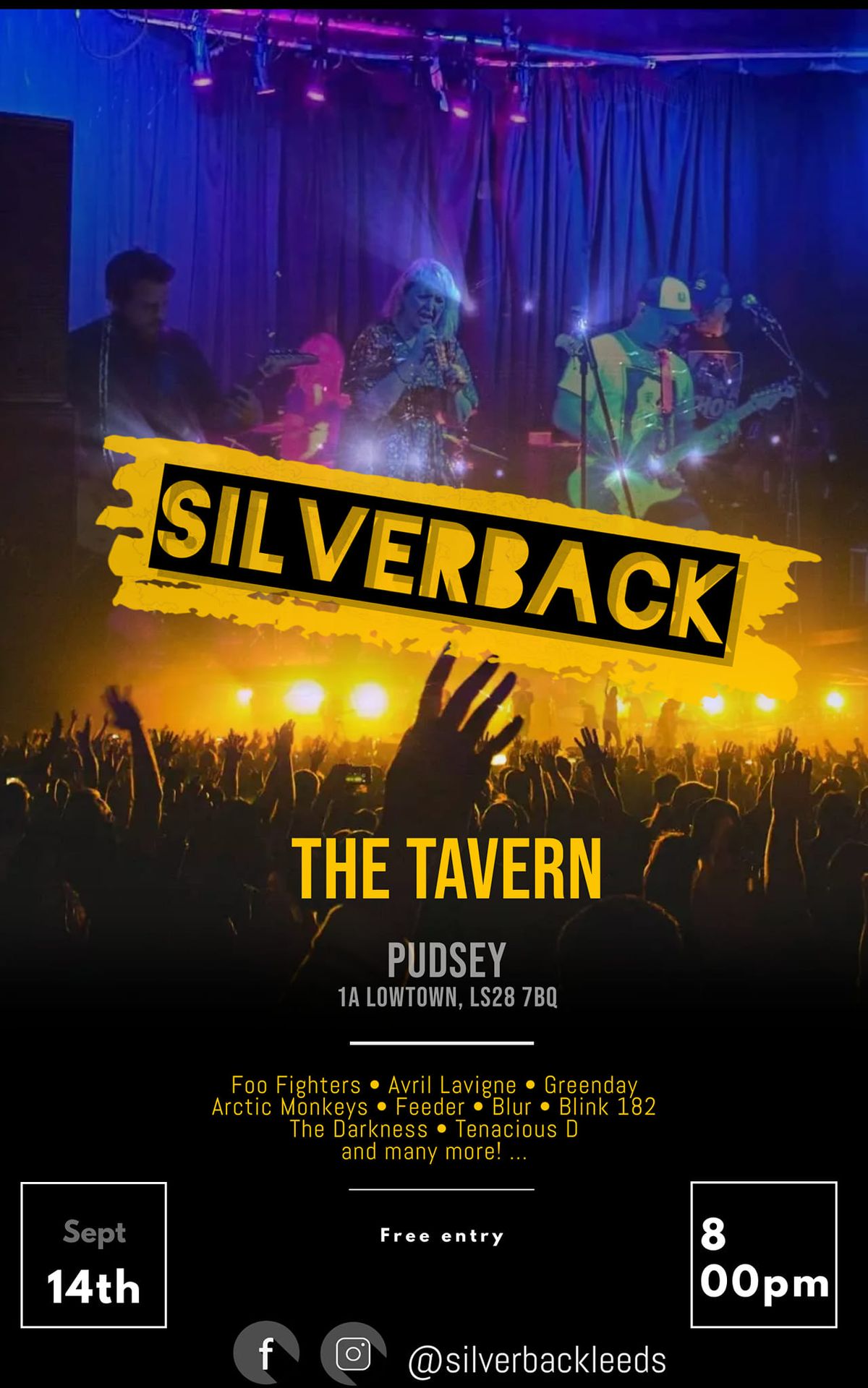 Silverback LIVE @ The Tavern, Pudsey