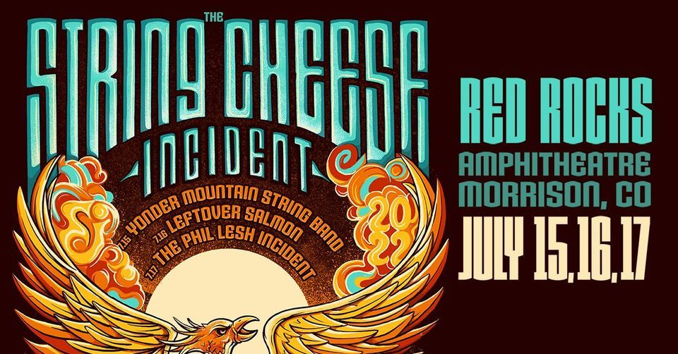 3 nights with String Cheese Incident at Red Rocks, Red Rocks Park and