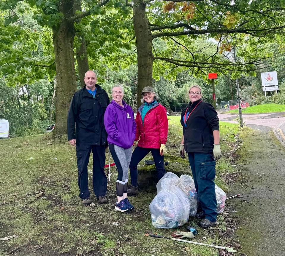 Gigg Bridge clean up 