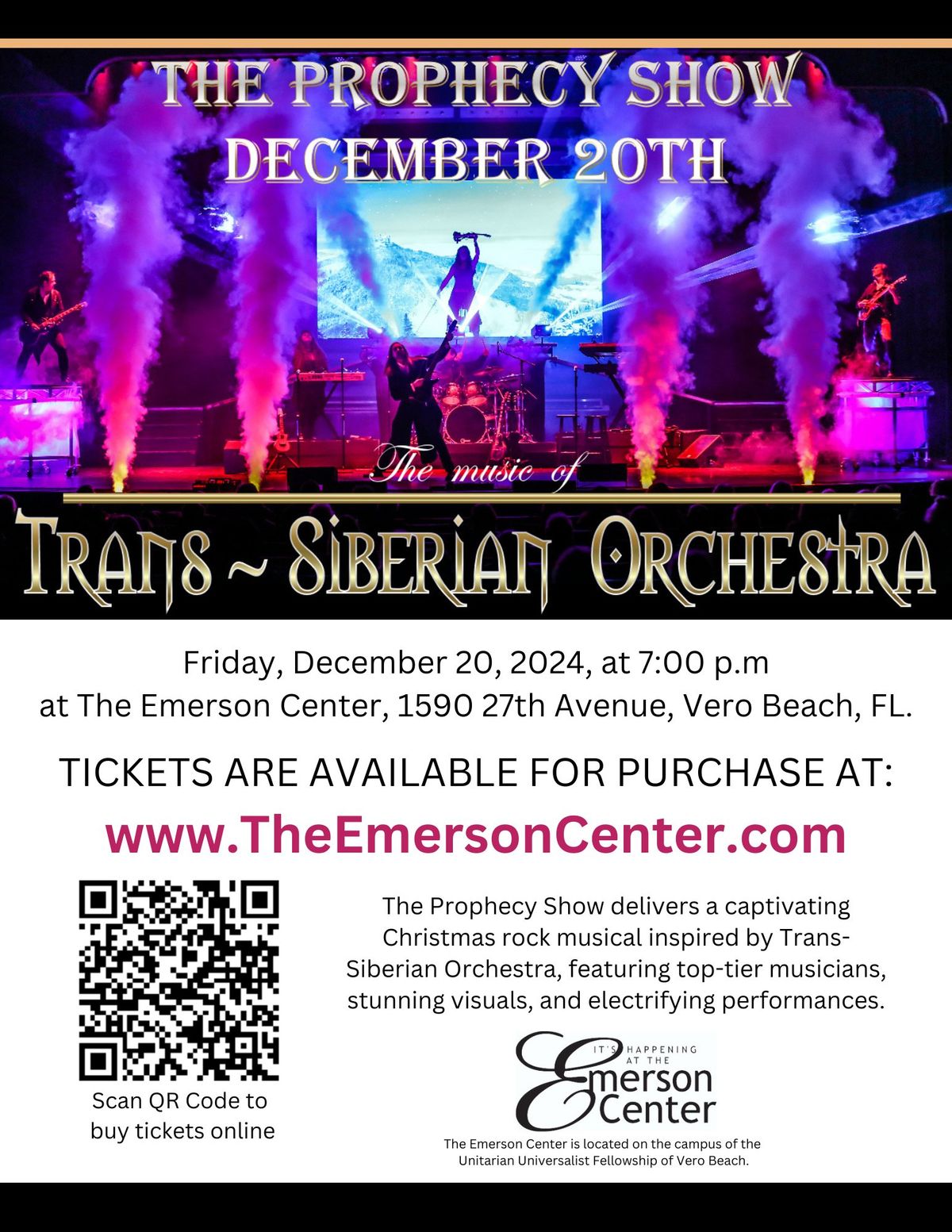 The Prophecy Show: A Spectacular Tribute to the Music of Trans-Siberian Orchestra