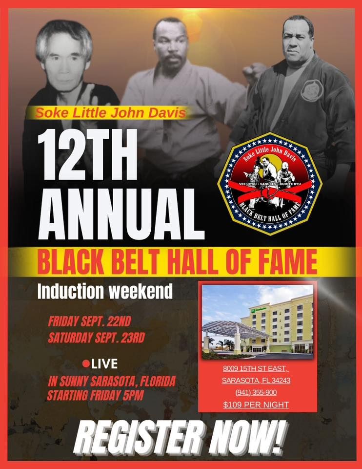 Sept 22-23rd 2023 - Black Belt Hall Of Fame