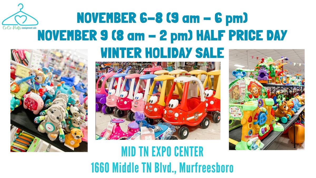 Holiday Winter Kids Consignment Sale