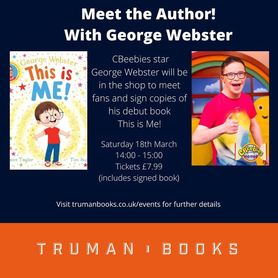 CBeebies Star George Webster Book Signing