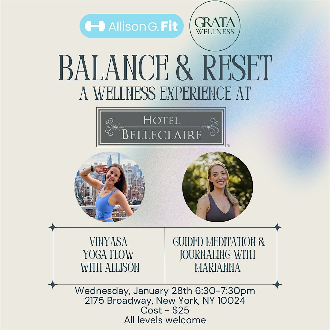 Balance & Reset a Rooftop Wellness Experience