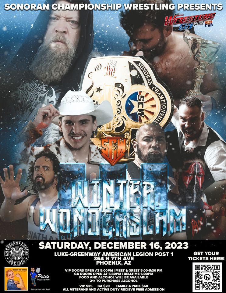 Sonoran Championship Wrestling Presents: Winter WonderSLAM III!