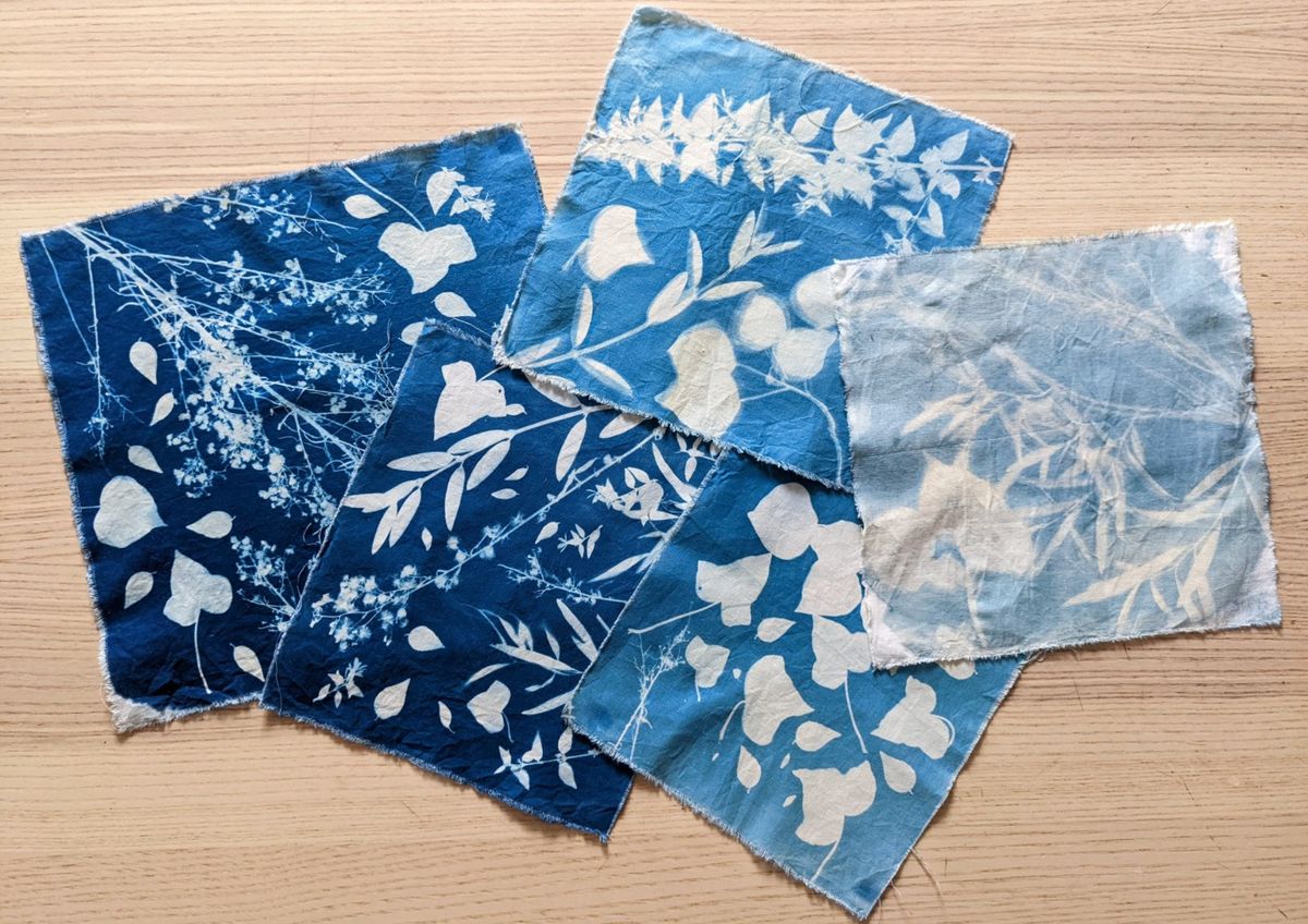 FORMATION IMPRESSION TEXTILE 101: Cyanotype