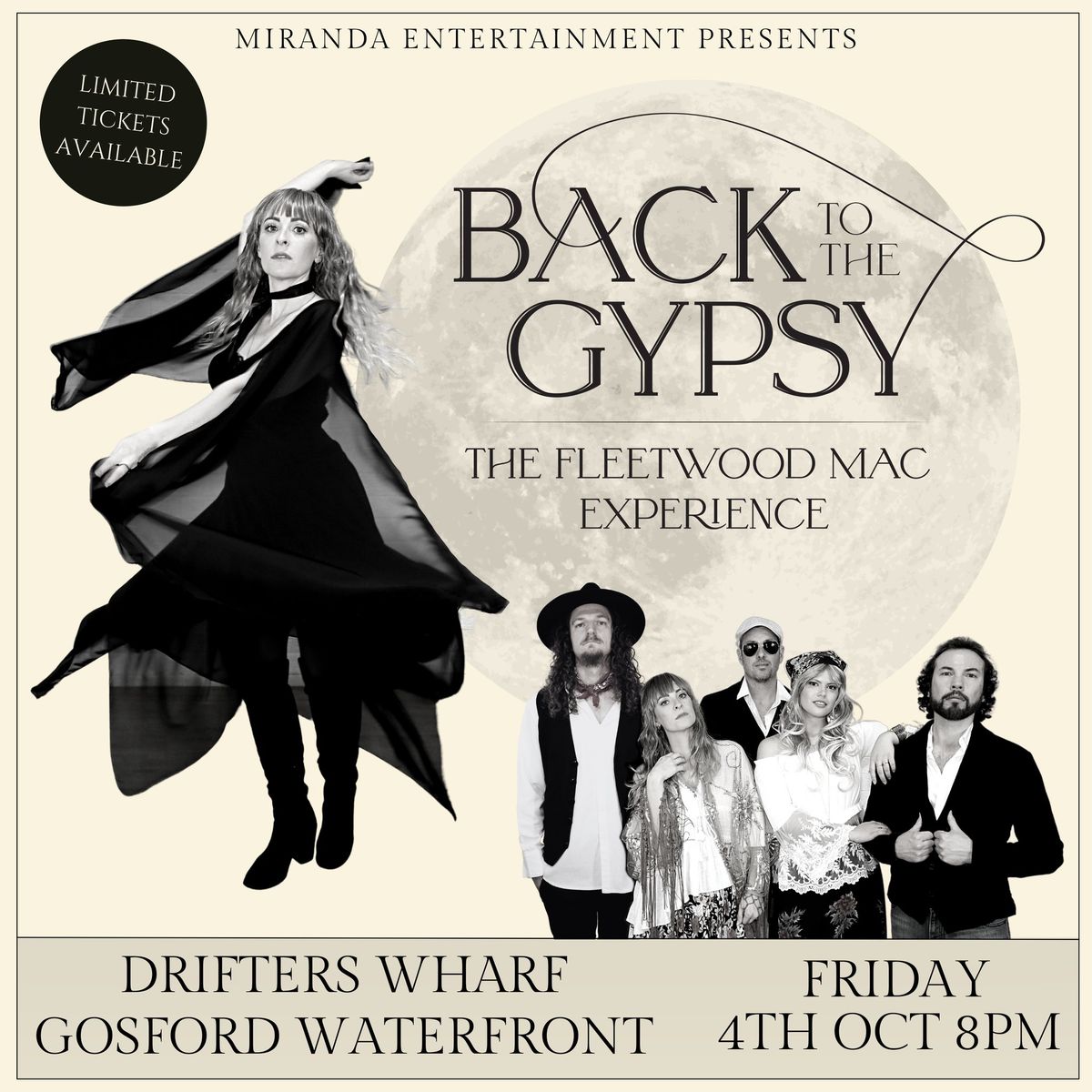 DRIFTERS WHARF | BACK TO THE GYPSY THE FLEETWOOD MAC EXPERIENCE