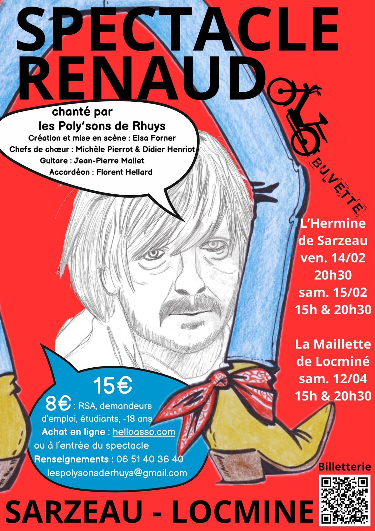 Spectacle RENAUD chant\u00e9 par les Poly'sons de Rhuys