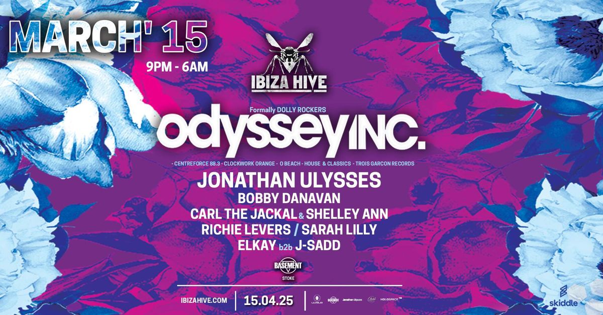 Ibiza Hive 2025 Opening Party with Special guest Odyssey inc.