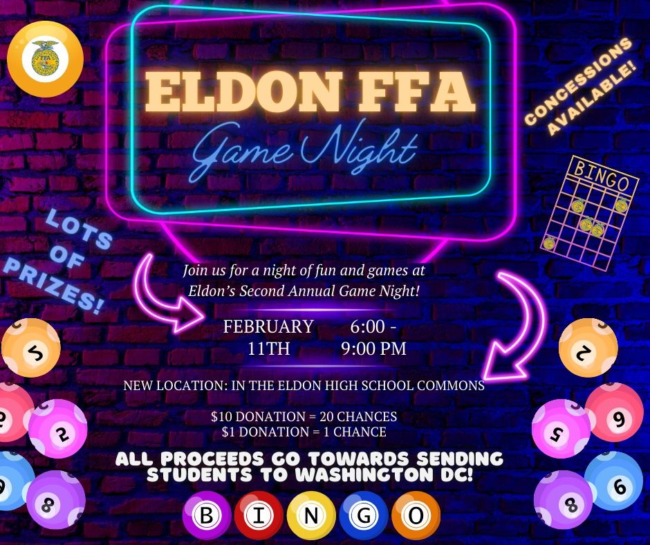 Eldon FFA Game Night