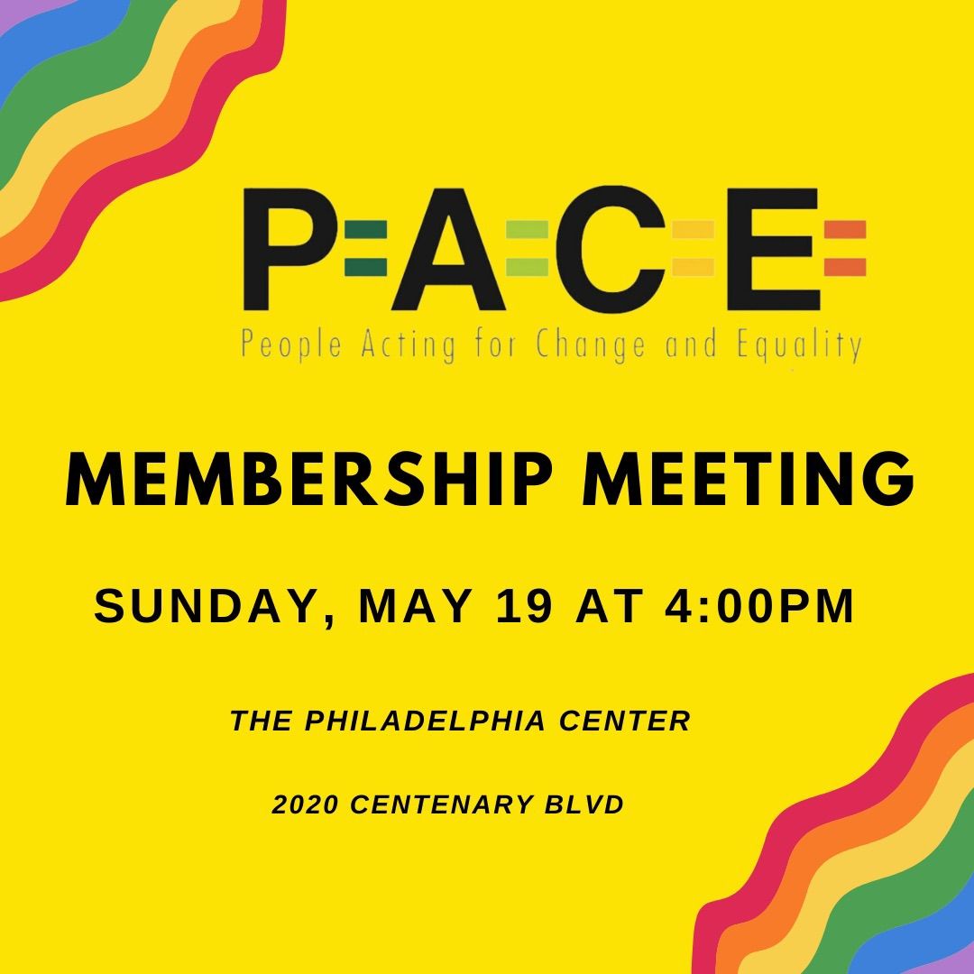 PACE Membership Meeting