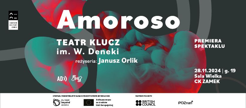 Premiera spektaklu "Amoroso" | Teatr Klucz | re\u017c. Janusz Orlik