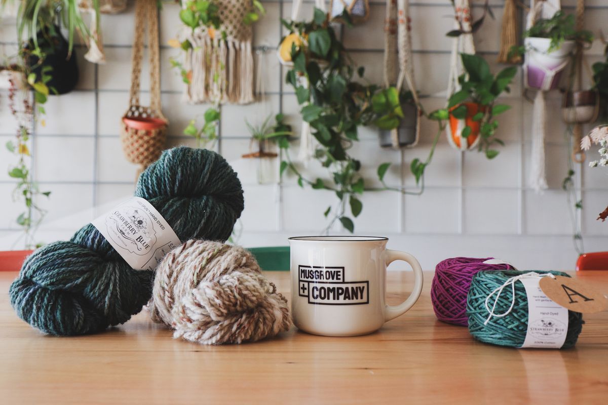 Coffee + Crochet + Knit Event