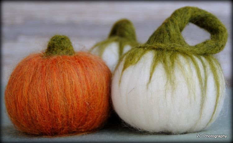 Felted Pumpkin Workshop