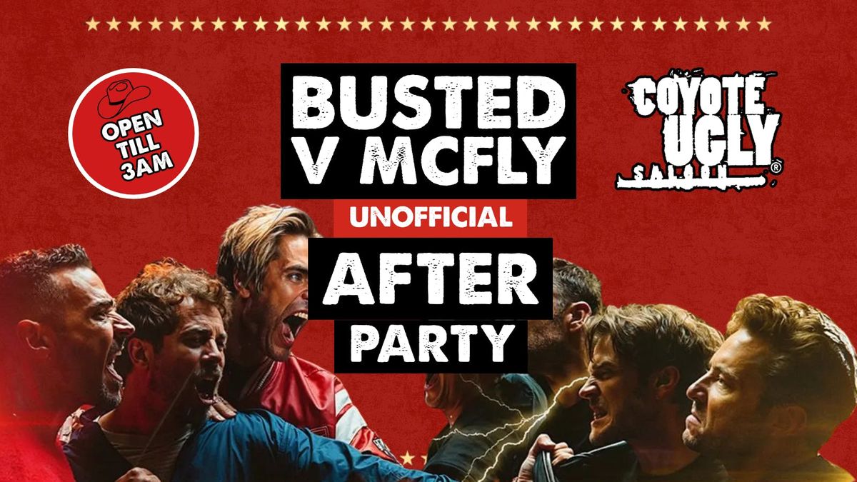BUSTED V MCFLY OFFICIAL AFTERPARTY