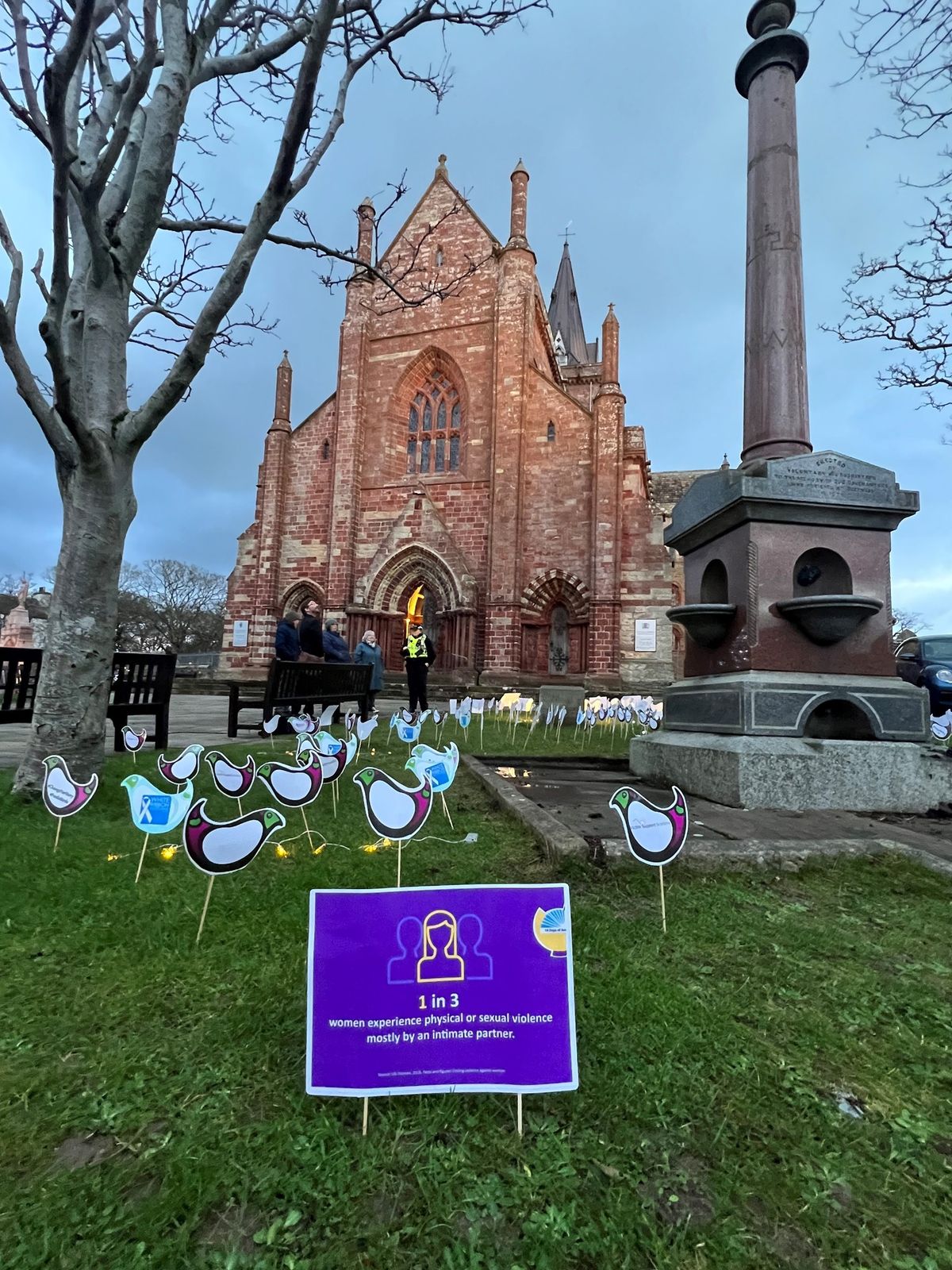 Peedie Birds at St Magnus Cathedral