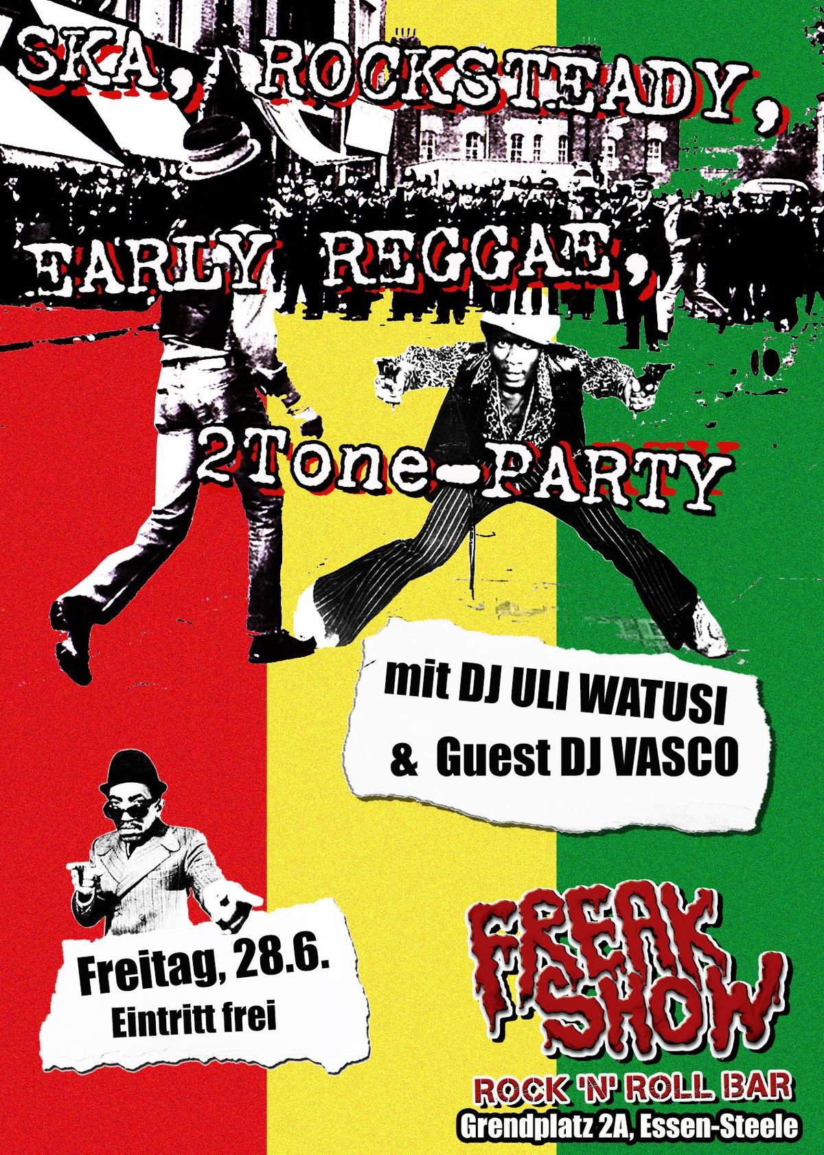 Ska Rocksteady Early Reggae 2Tone-Party