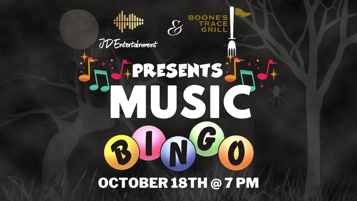 Halloween Music Bingo @ Boone's Trace Grill